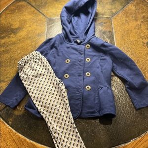 Tommy Hilfiger Peacoat and Leggings